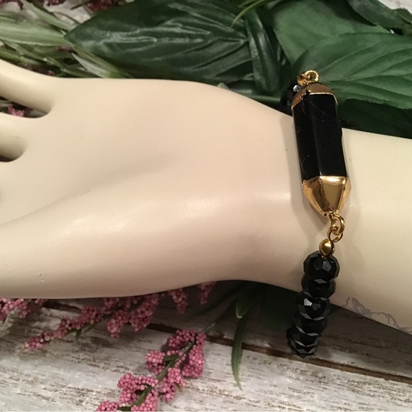 Black Onyx Bracelet  🌸[2/$30.00]🌸 - Picture 4 of 4